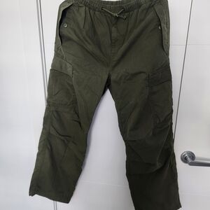 TNA Forest Green Cargo Pants